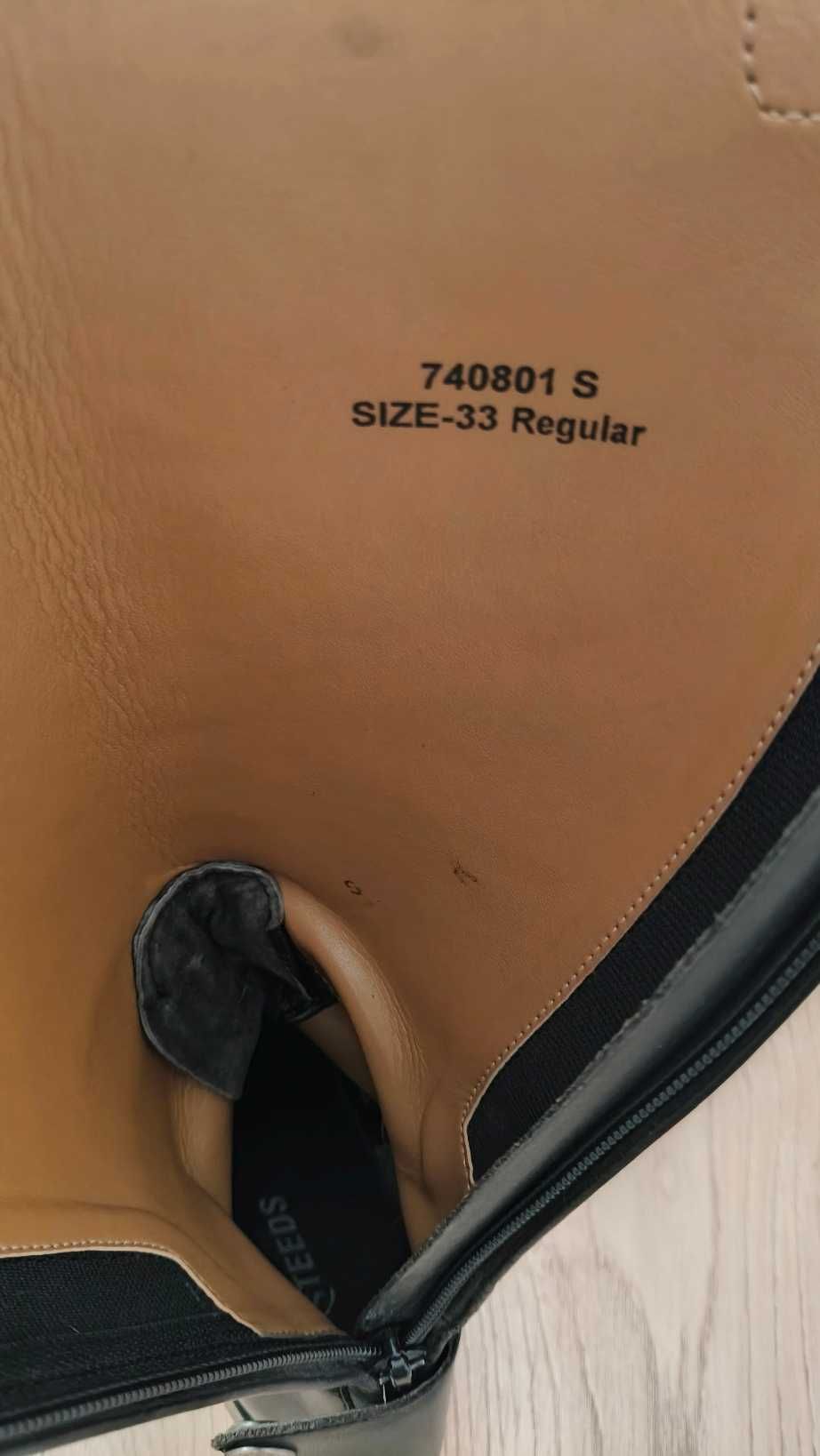 Oficerki jeździeckie STEEDS wysokie rozmiar.33