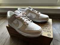 Nike Dunk Low (43) Nature White Light Orewood Brown (Wmns)