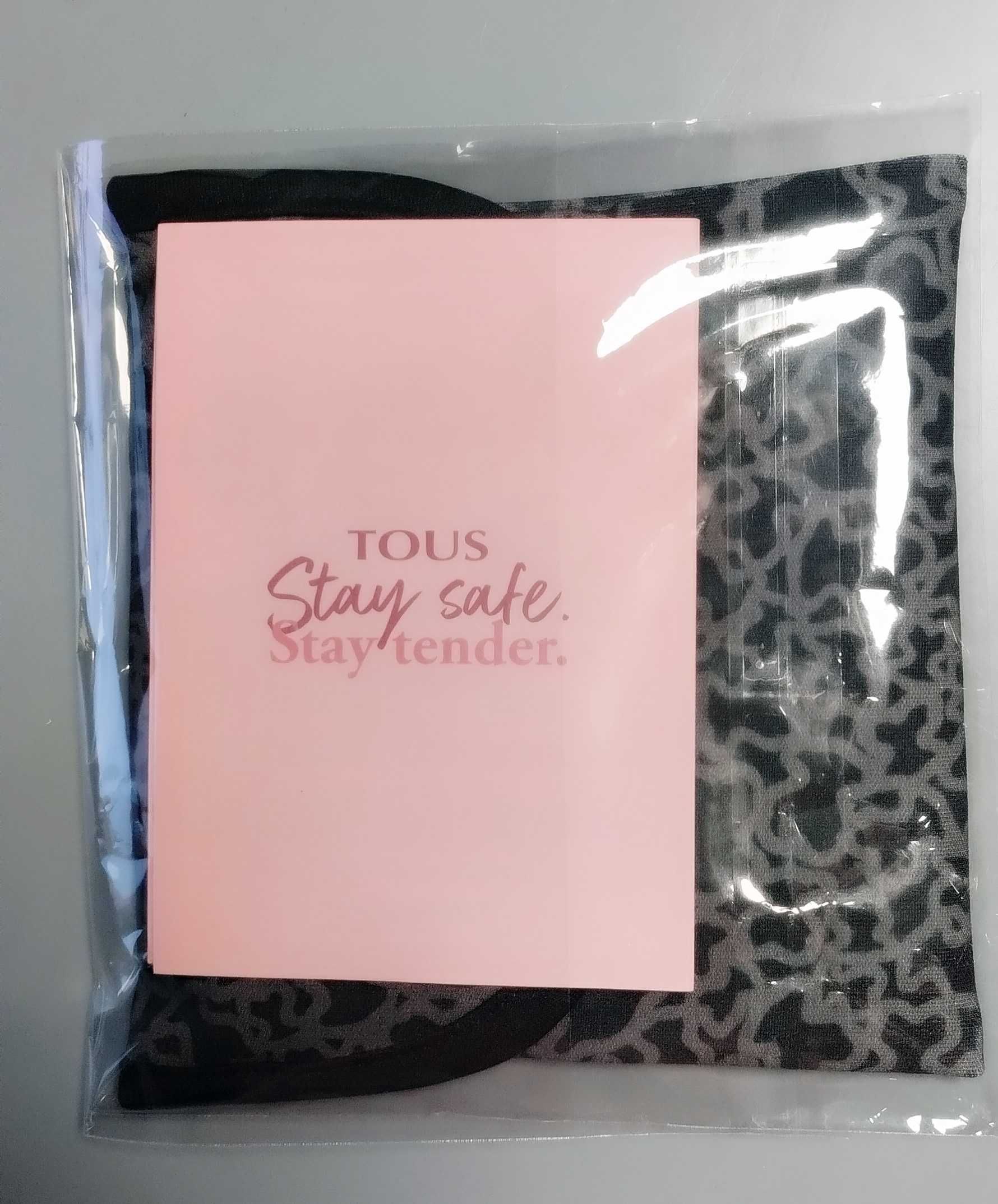 TOUS New Kaos pop czarna maska maseczka oryginalna jakość!