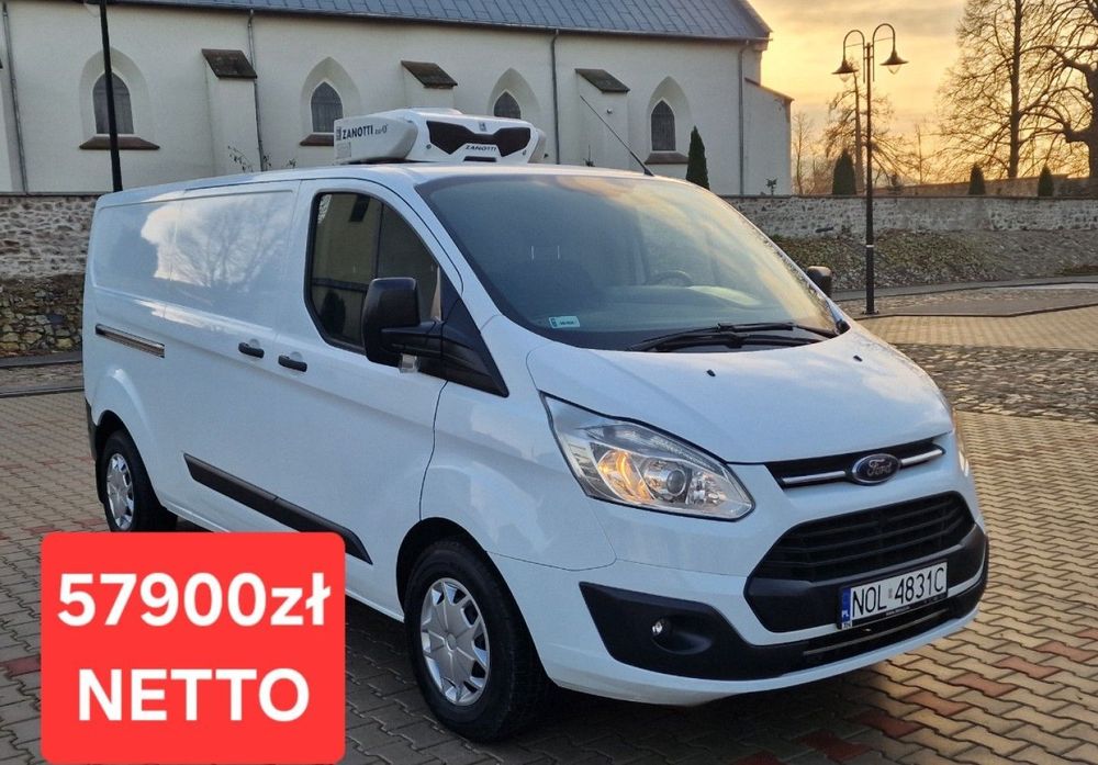 Ford Transit Custom  Chłodnia/ZANOTTI/L2H1/LONG/Salon PL/Gwarancja