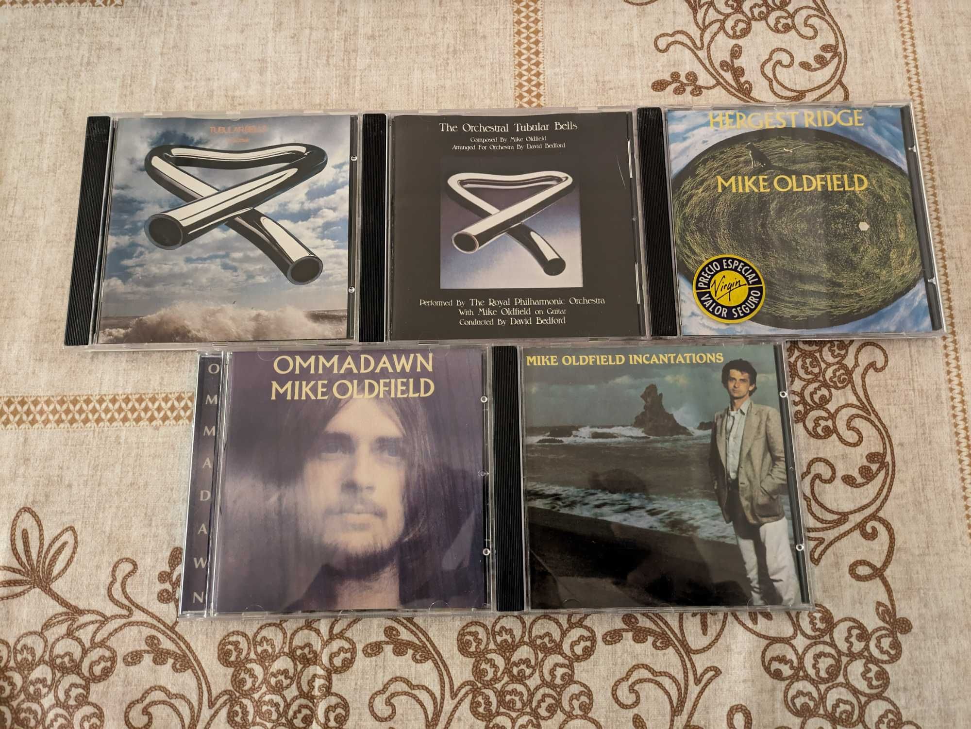 Mike Oldfield Lote de 11 CDs Rock Progressivo