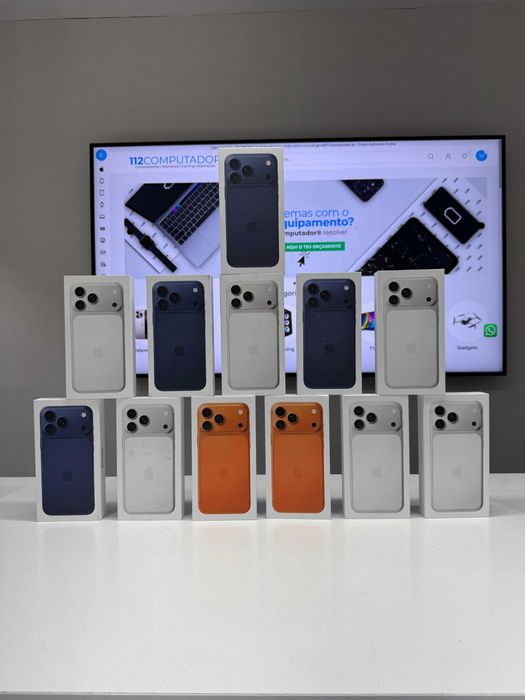 iPhone 17 Pro Max (6.9” 256 GB Várias Cores Disponíveis) - Loja Ovar