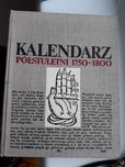 Ksiażka Kalendarz półstuletni - data 1750 data 1800