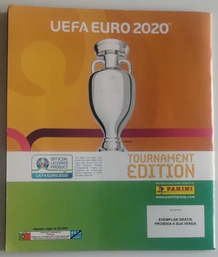 Caderneta Panini UEFA Euro 2020