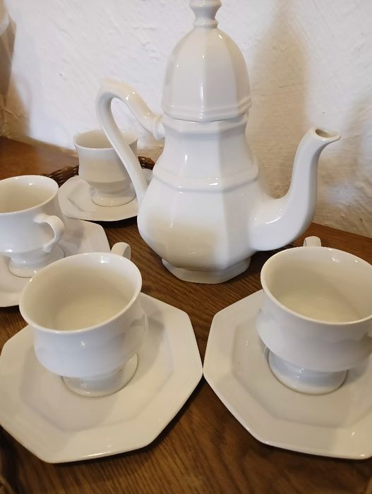 Zestaw do kawy sygnowany