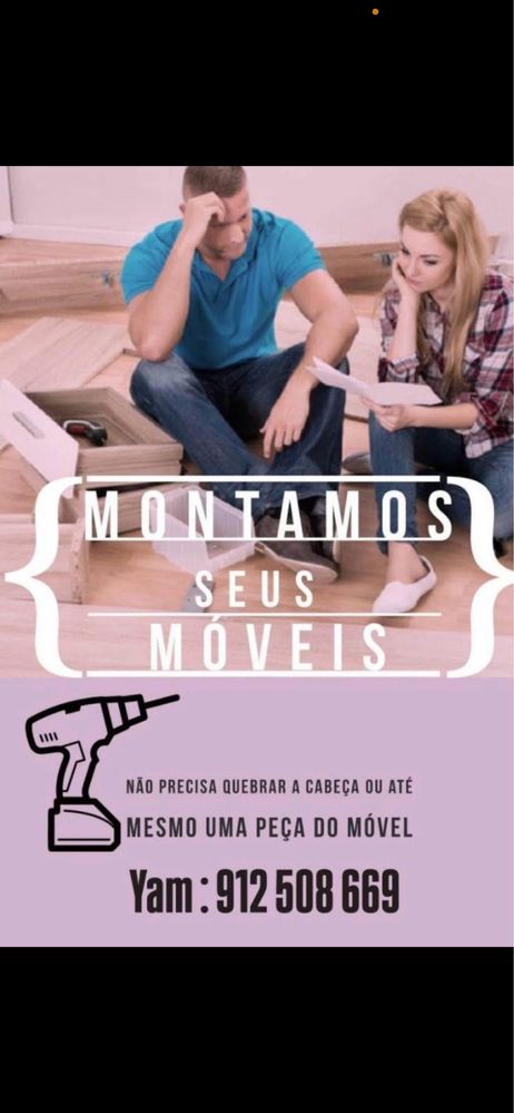 Montgem e desmontagem de moveis
