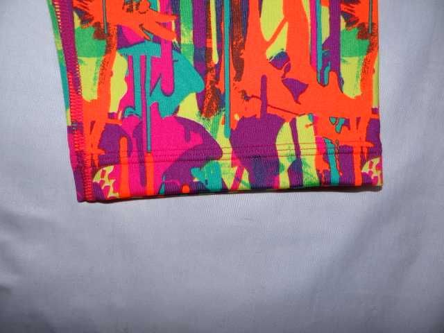 Damskie Legginsy - Zumba Capri Royal Emerald