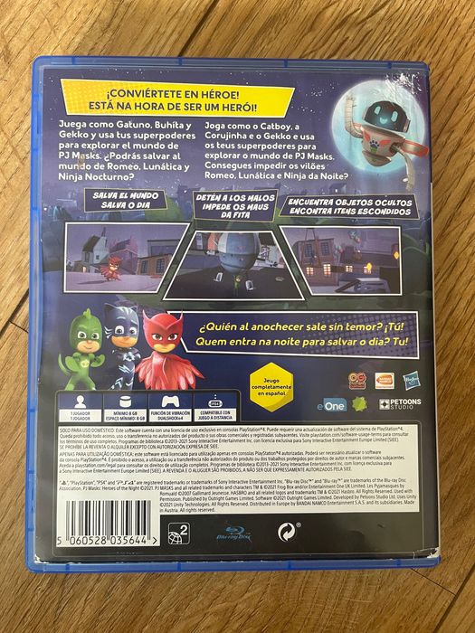 Jogo PS4 Pj Masks Heroes Of The Night