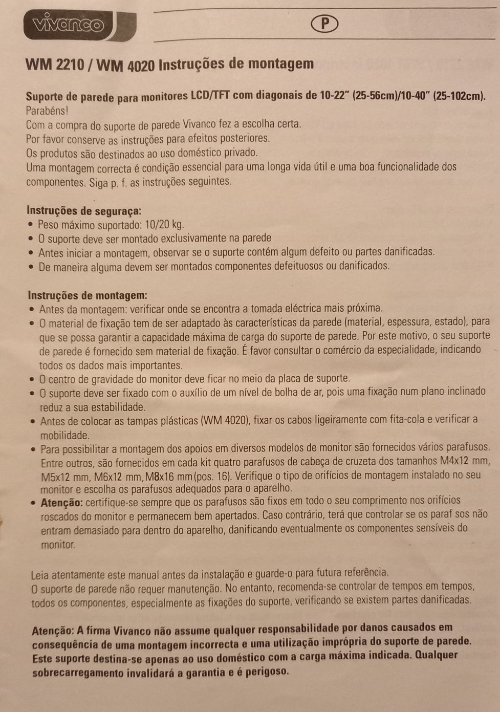 Suporte para Tv ajustável