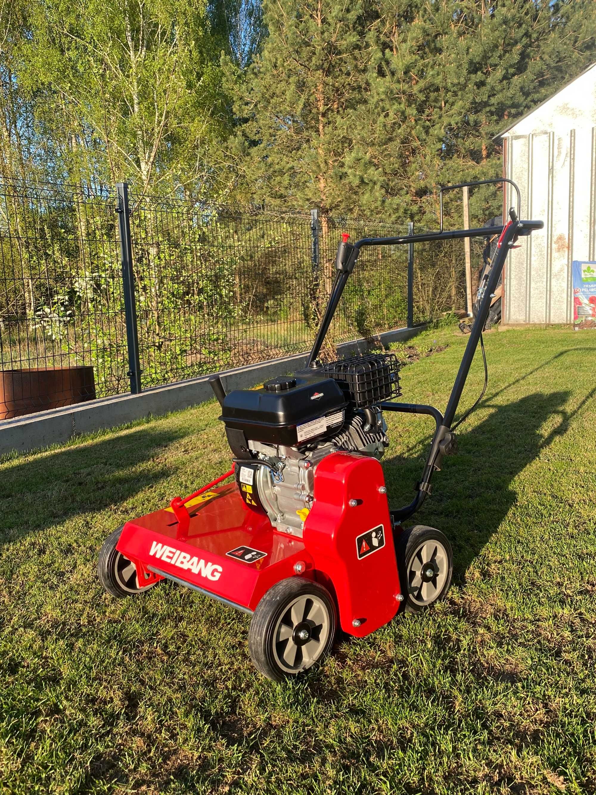 Wynajem wypożyczalnia - aerator rurkowy wertykulator spalinowy Weibang