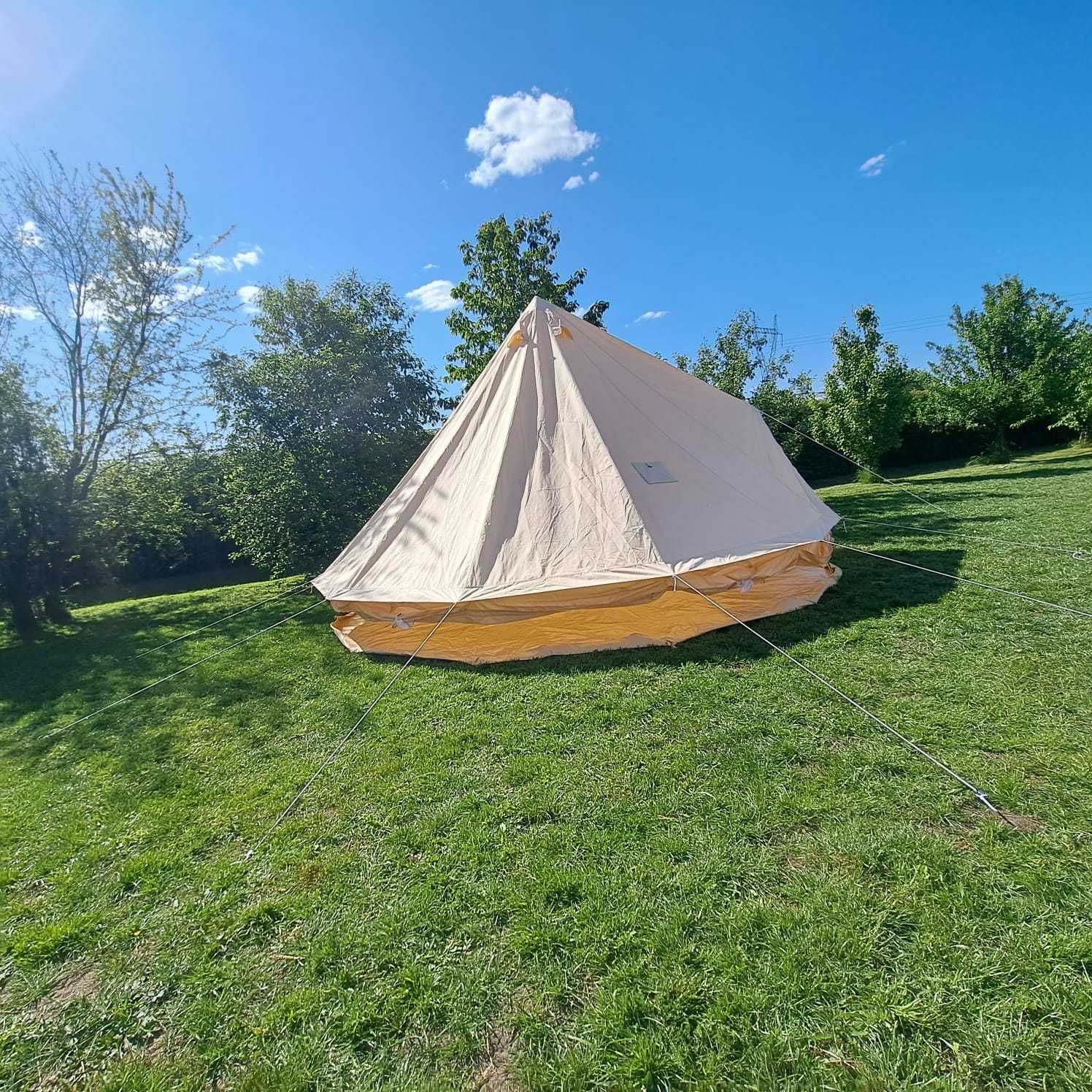 Namiot dzwonkowy, glampingowy, okrągły, tipi, imprezowy, bell tent
