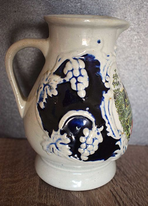 Dzbanek ozdobny , ceramiczny z przed lat z miasta Cochem , 0,5 L