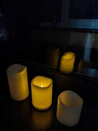 Электрические LED свечи с имитацией пламени