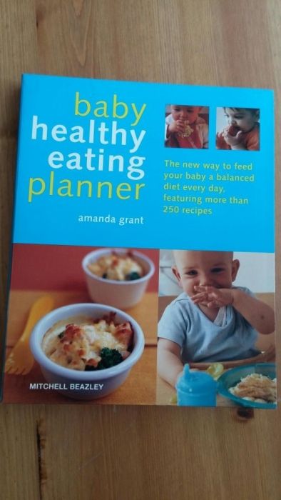 Ksiażka 'Baby healthy eating planner' przepisy dla dzieci nowa!!