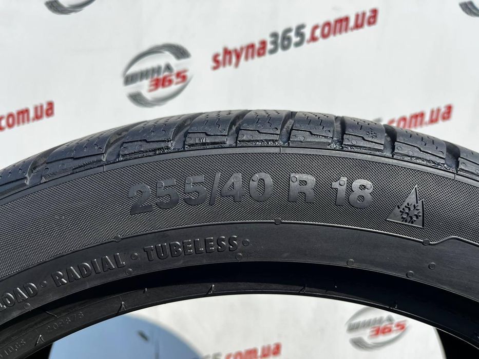 255/40 r18 continental contiwintercontact ts830p 6mm