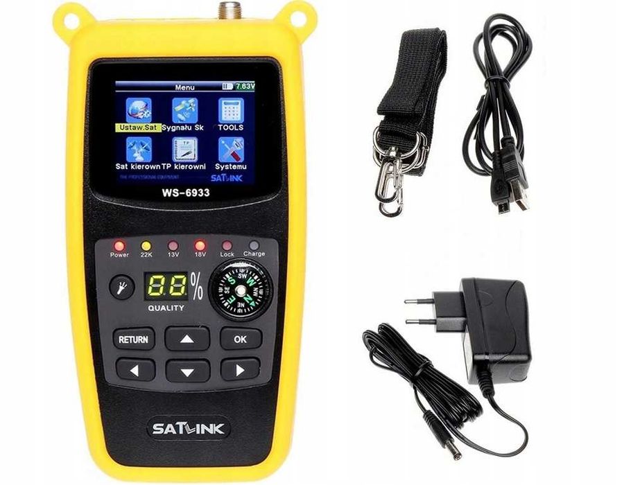 MIERNIK satelitarny WS-6933 DVB-S DVB-S2 Satlink