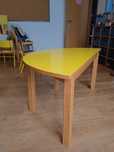 Mesa Semicírculo