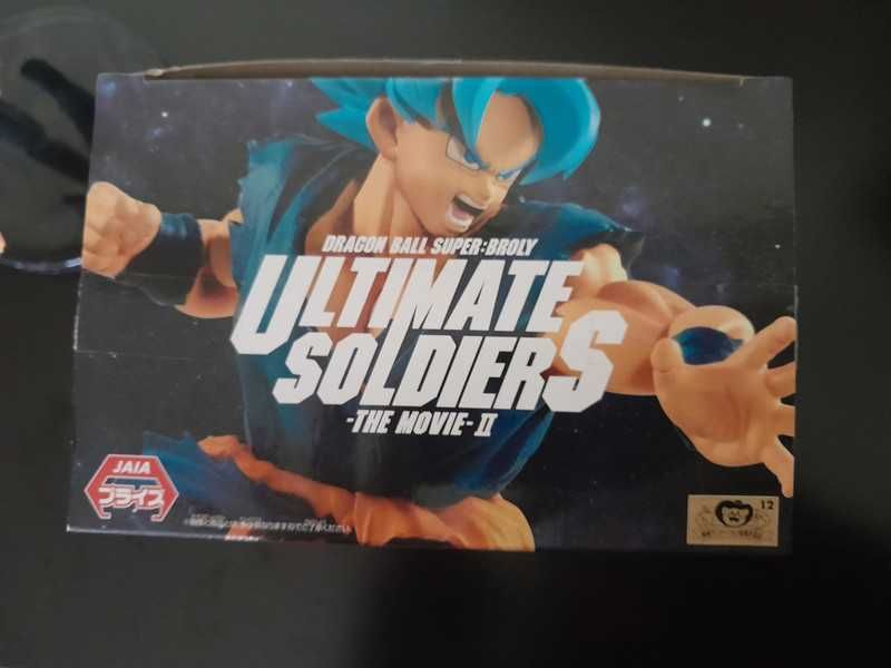 Figura Dragon Ball Super: Super Saiyan Blue Goku Ultimate Soldiers.