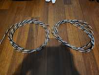 Kable głośnikowe Hotline Spiral White 2x5m