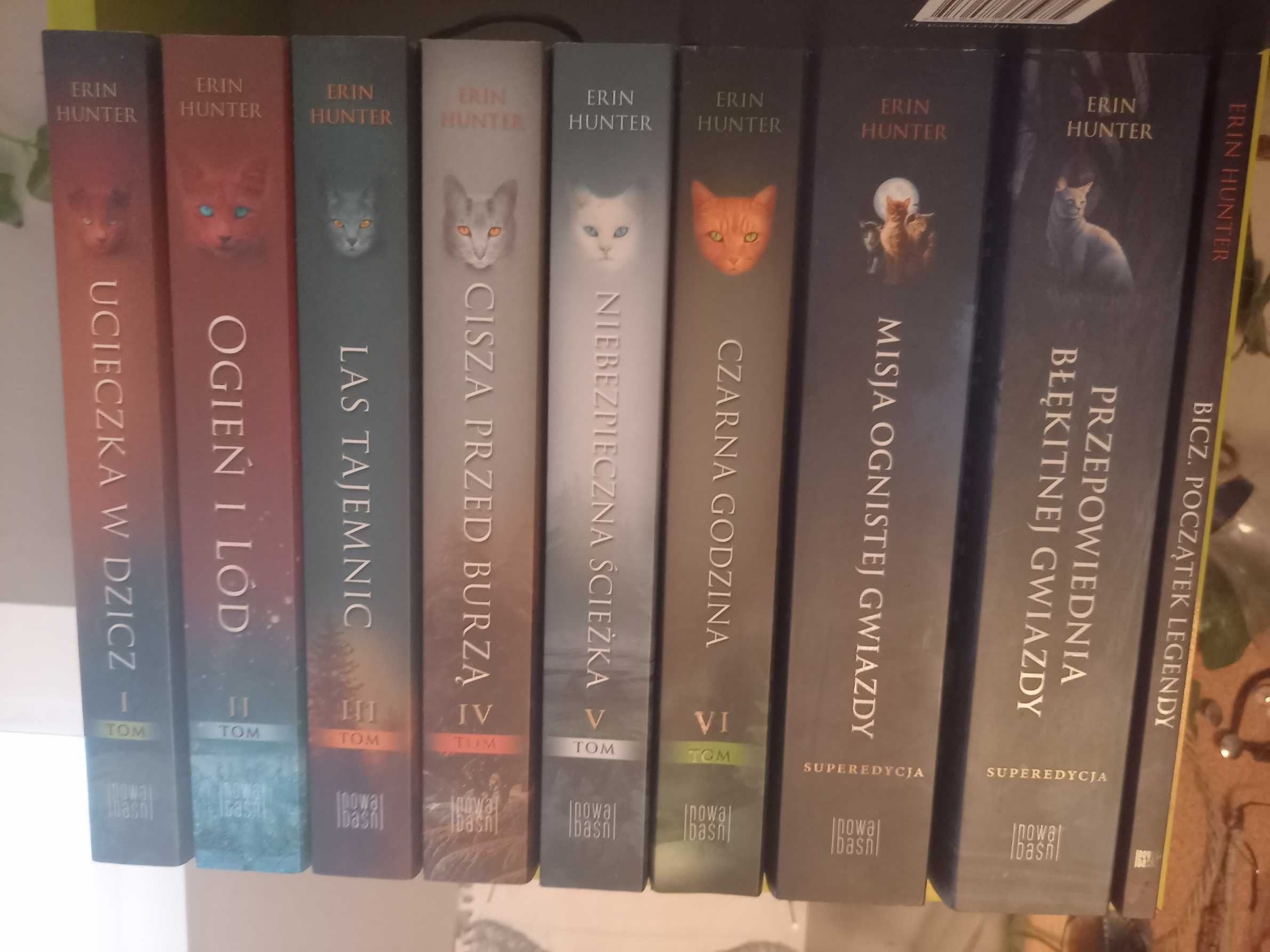 Książki wojownicy edycje specjalne i inne