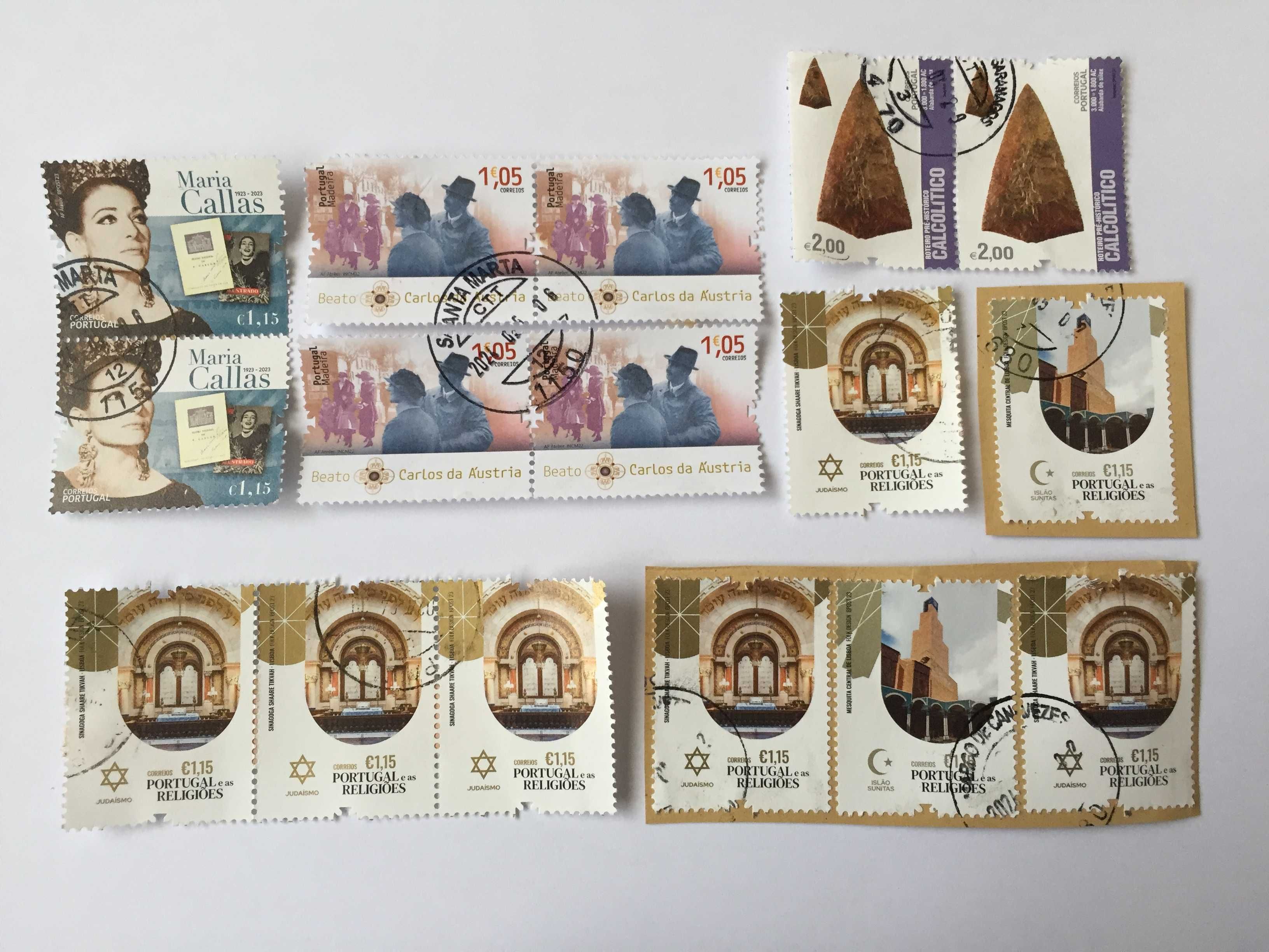 selos portugueses e estrangeiros