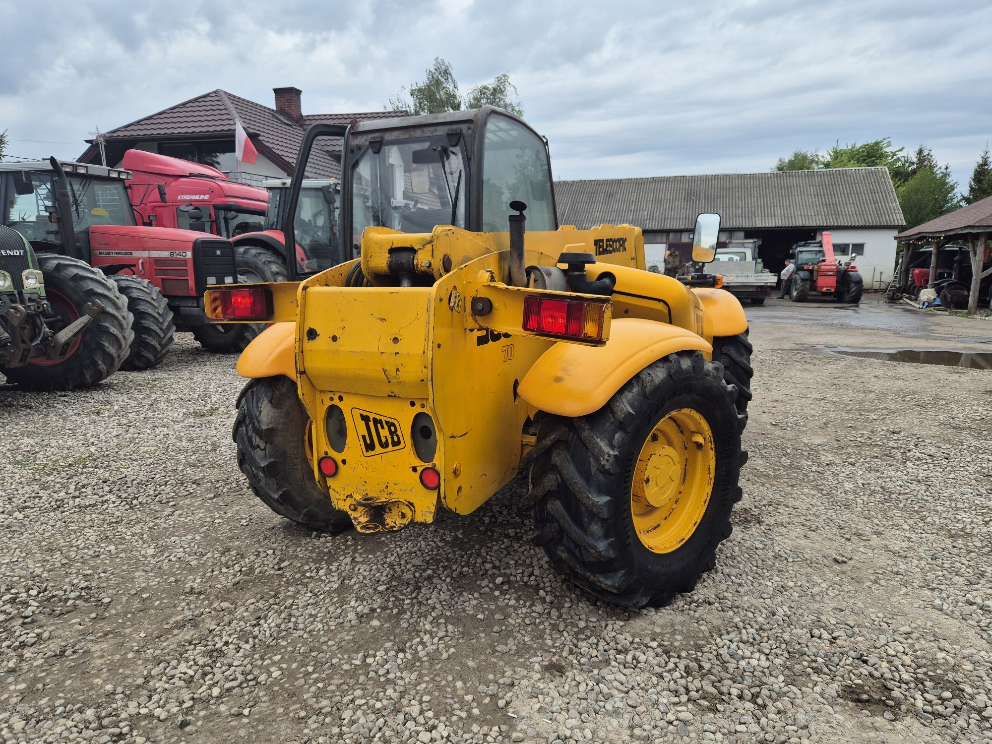 JCB 530-70.  Okazja.  Mechaniczna.