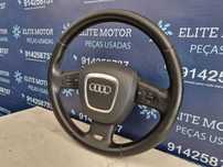 Volante usado pele com airbag AUDI A6 C6 S-LINE