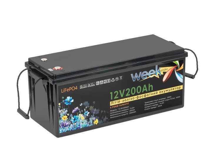 Акумулятор Гелевий / Літій-залізо-фосфатний Weekender 100 Ah 12.8