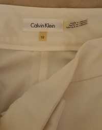 Calvin Klein, rozm. 12, Białe spodnie