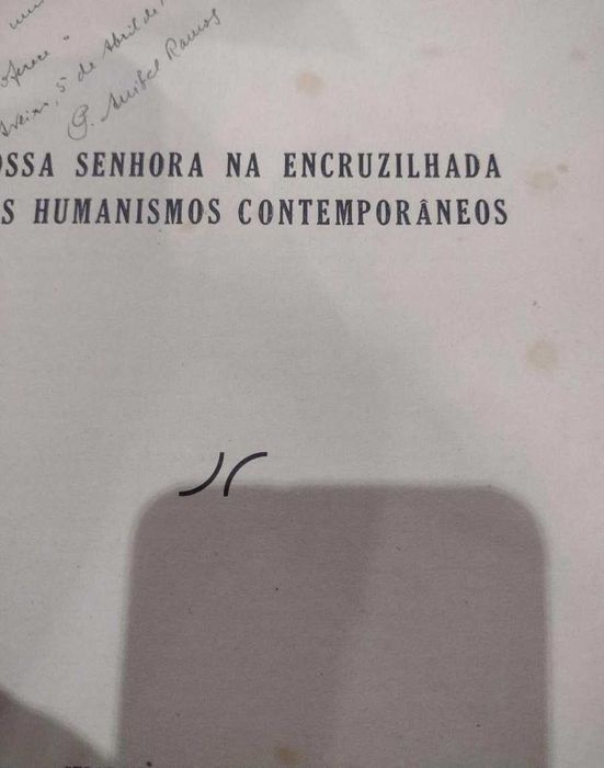 Nossa Senhora na Encruzilhada dos Humanismos Contemporâneos 1960
