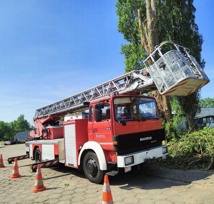 Iveco Magirus podnośnik koszowy 30m, drabina, zwyżka