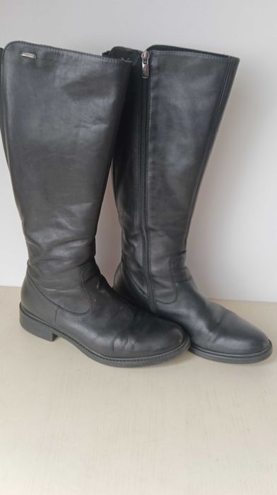 Skórzane kozaki damskie Lasocki r.40