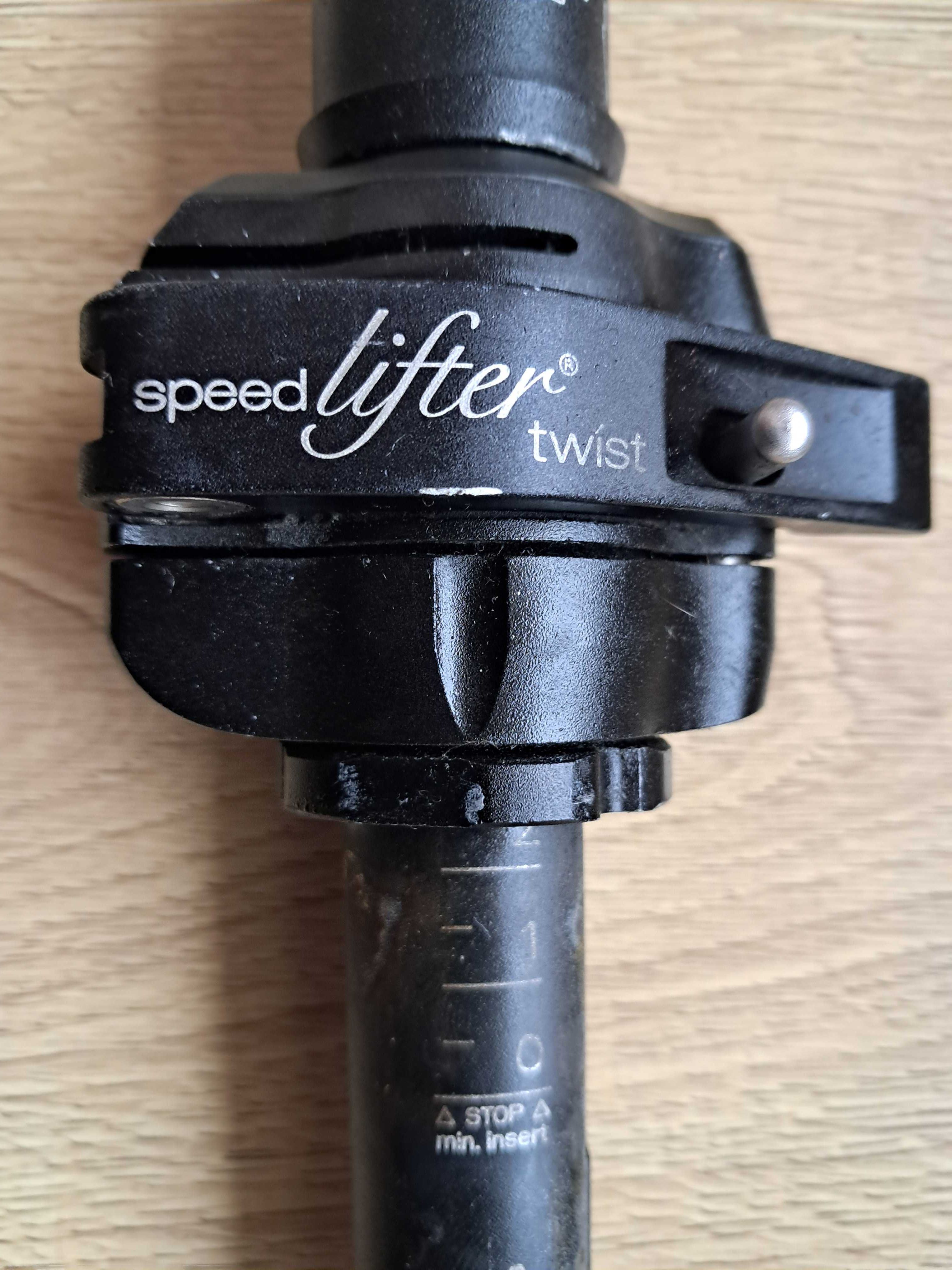 Speedlifter Twist regulacja mostka  Ø25,4mm 150mm czarny