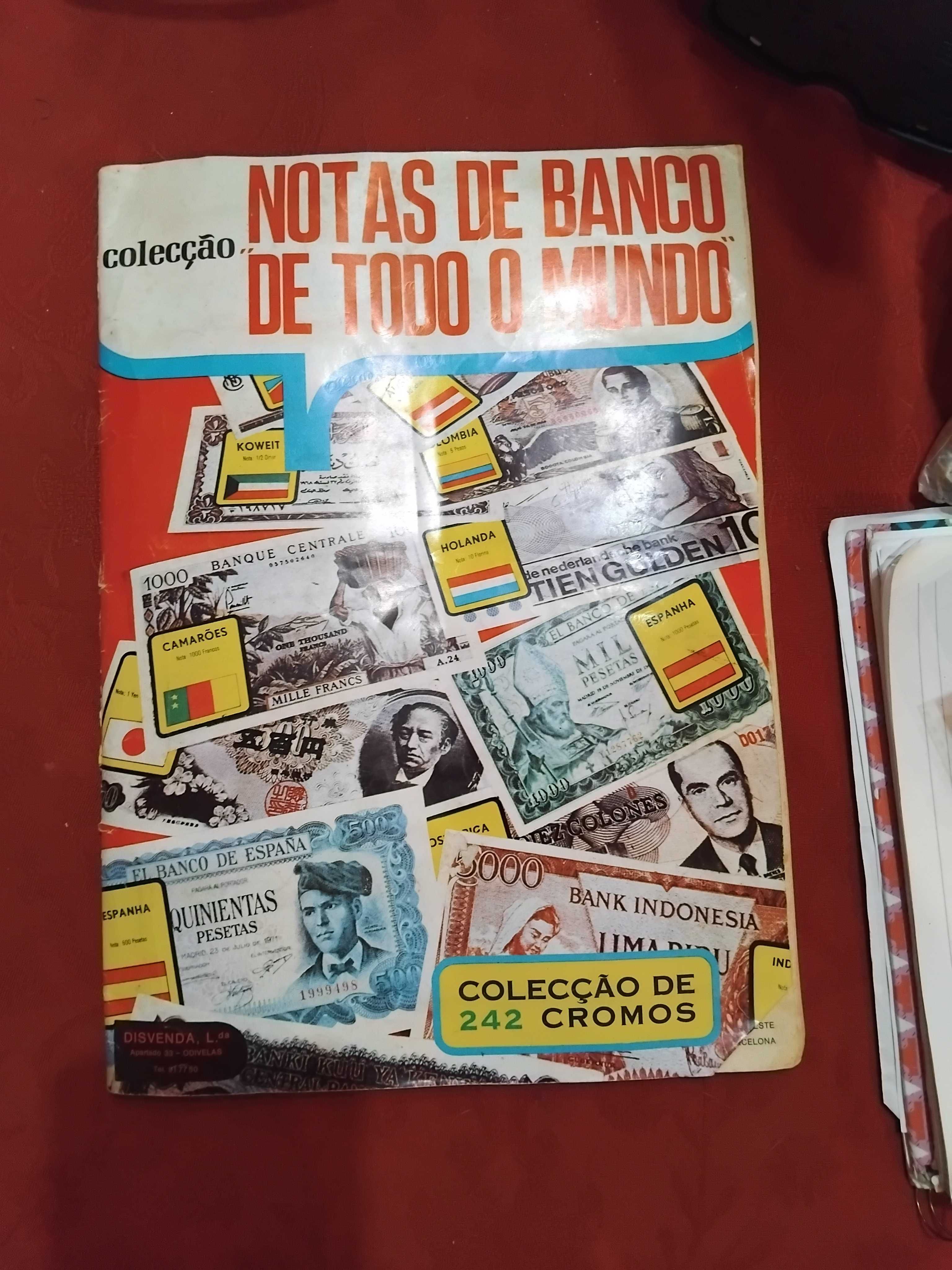 Coleção de cromos Notas do Mundo