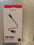 Kabel USB-A - USB-C Hama 0.2m