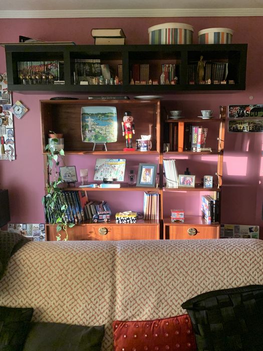 Estante Ikea preta