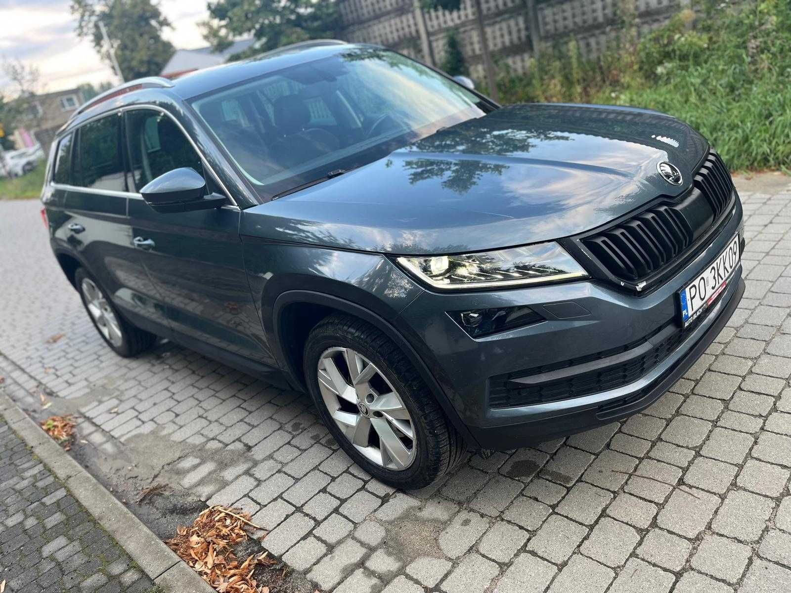 Skoda Kodiaq wersja Style, 7 miejsc, hak, automat, elektryczna klapa