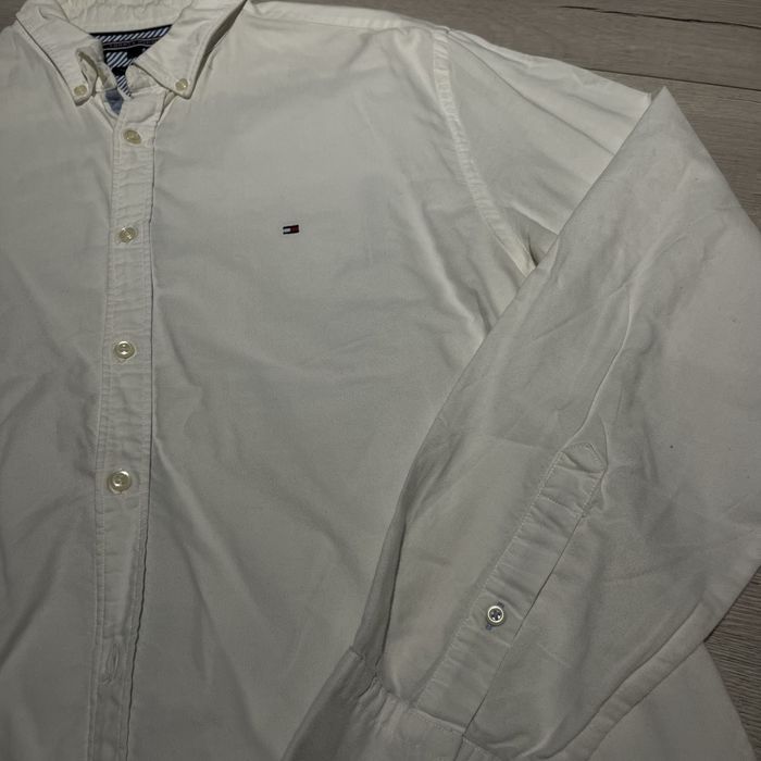 Tommy hilfinger meska koszula biala