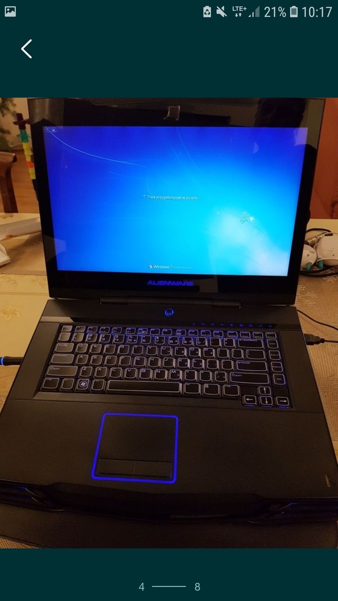 ALIENWARE M15X laptop gamingowy + podkładka wentylacyjna gratis