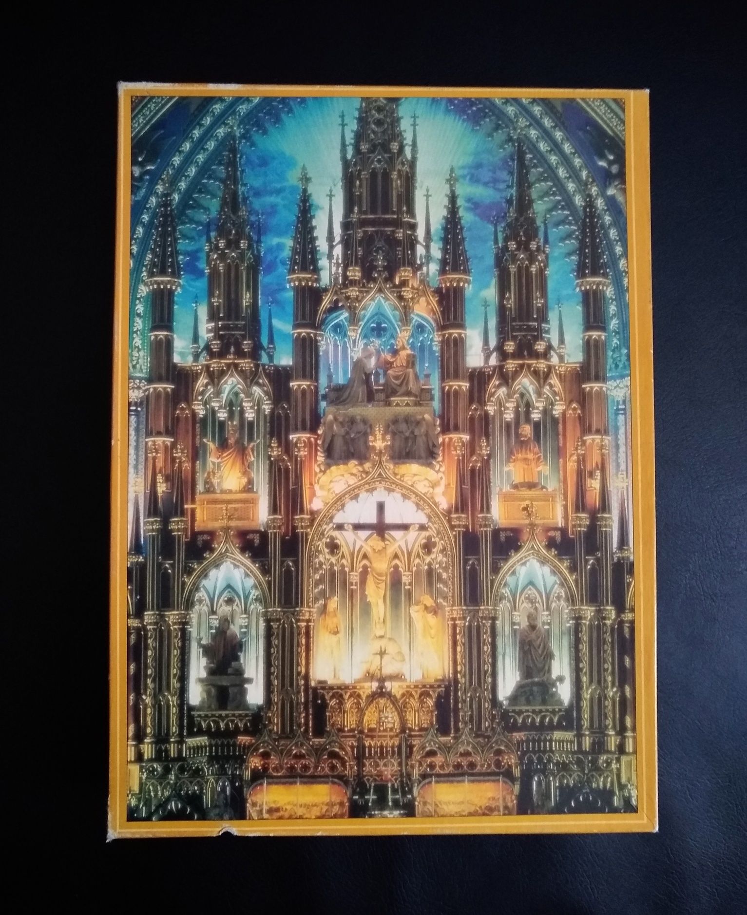 Puzzle 1000 - unikatowe; Katedra Notre-Dame Montreal, kompletne