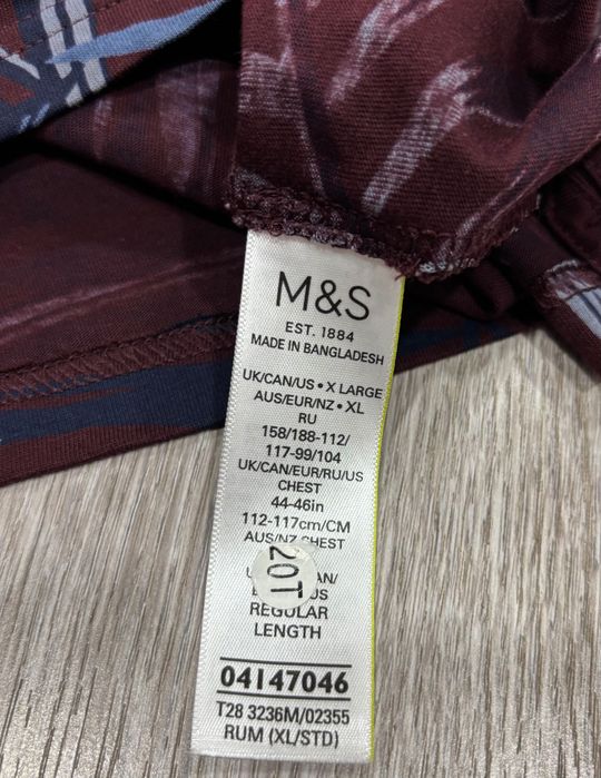 Marks & Spencer XL Хлопковая Мужская футболка поло polo тенниска xl Xl