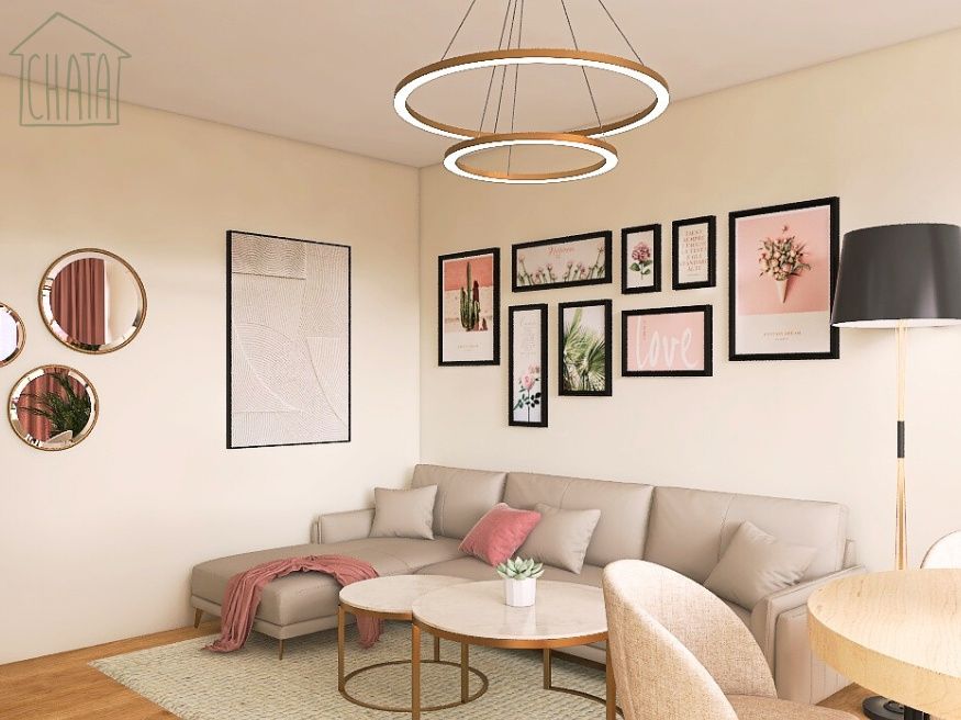 Projekt koncepcyjny wnętrz wizualizacje 3D