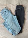 Dwie pary spodni jeansowych Massimo Dutti