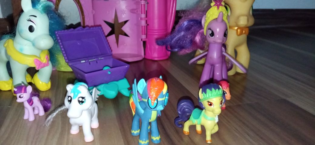Domek zamek dla little pony i kucyki