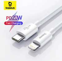Baseus USB Type C PD 20 Вт кабель для iPhone 1.5м