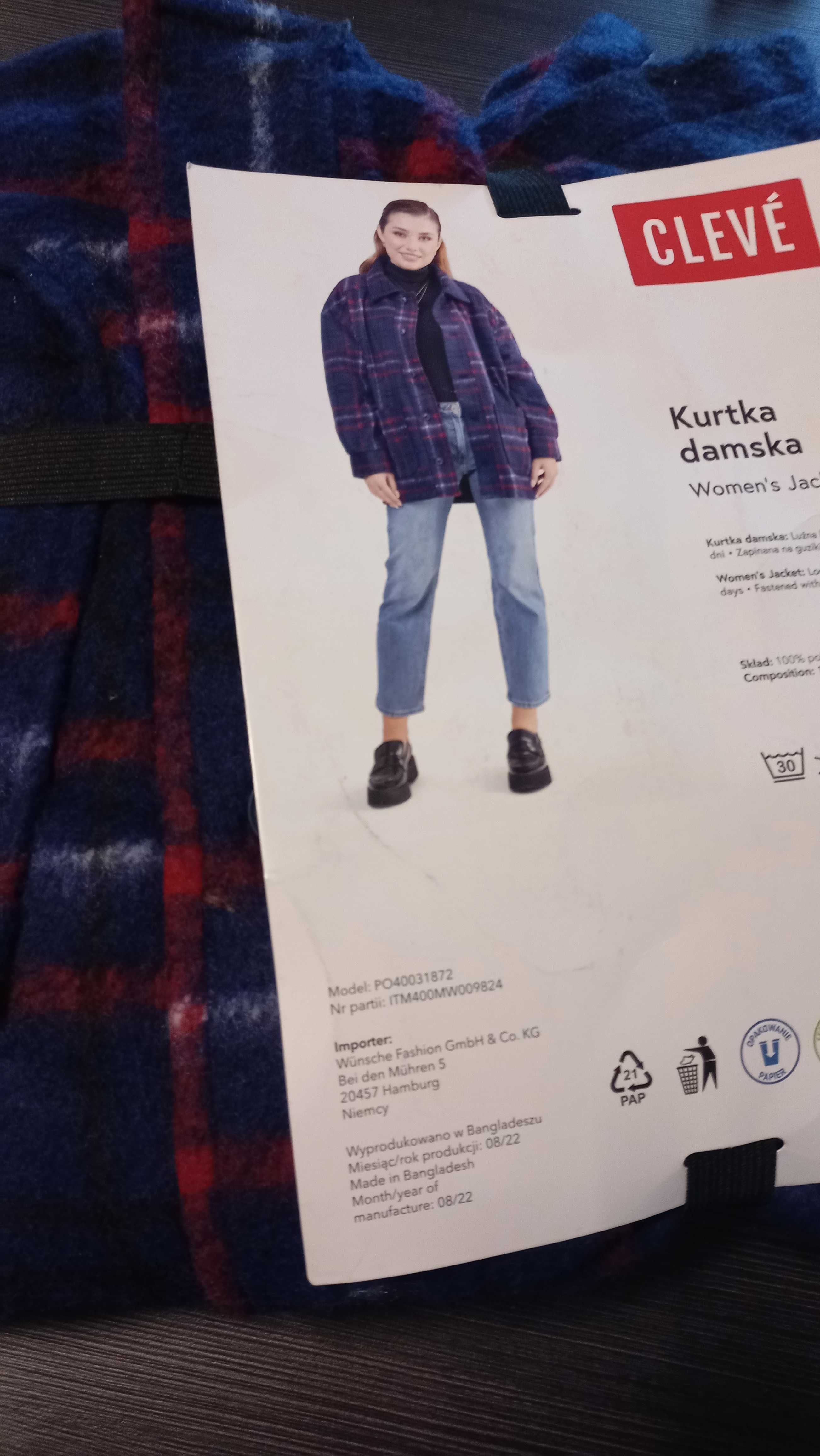 Kurtka damska L/XL - koszulowa