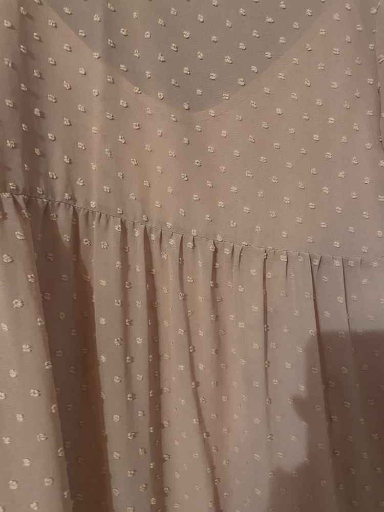 Sukienka ciazowa suknia maxi oversize S