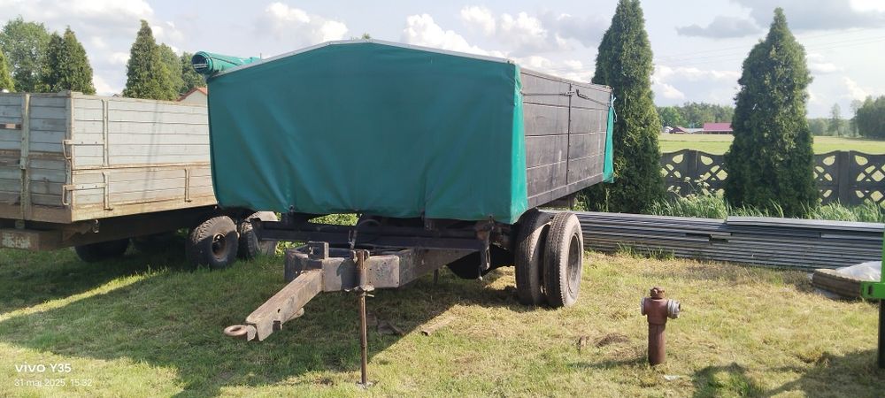 Przyczepa wywrotka rolnicza jednoosiowa [Nowa Zabudowa]