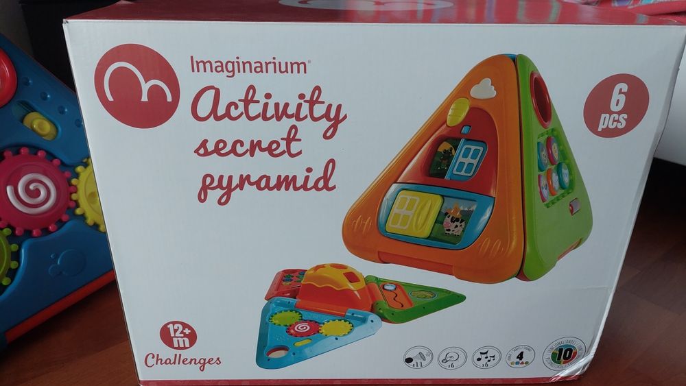 Brinquedo de actividades para bebé (Novo)