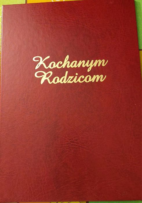 Okładka dyplom Kochanym Rodzicom 40 szt